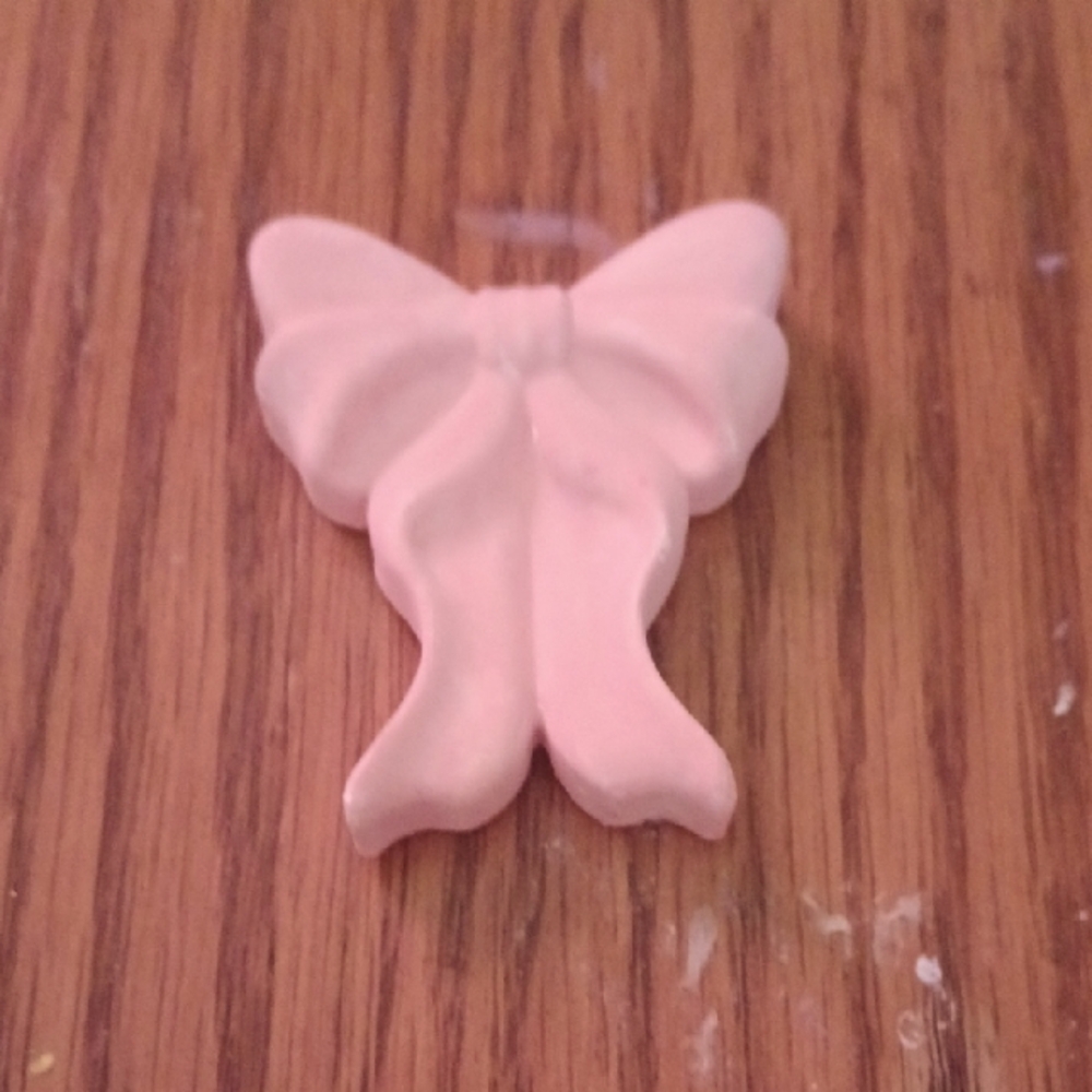 Pink Bow Resin Charm magnet